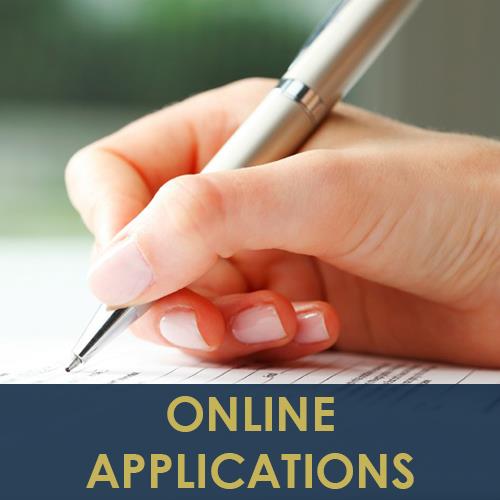 online application button 